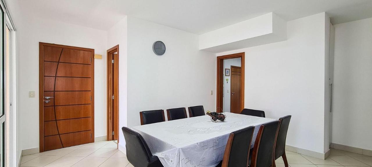 Apartamento Mirante Astúrias - varanda gourmet de frente para a praia da Astúrias no Guarujá Esterno foto