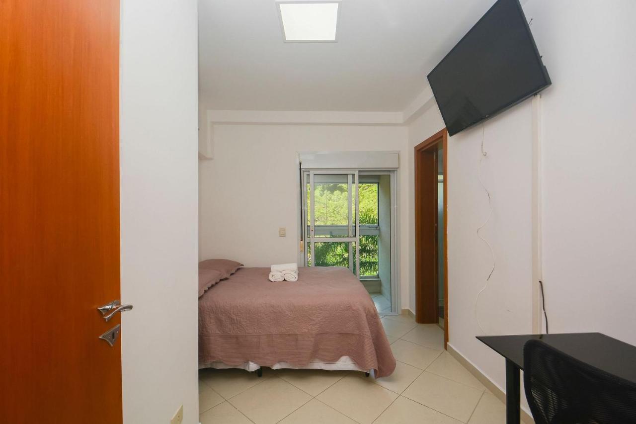 Apartamento Mirante Astúrias - varanda gourmet de frente para a praia da Astúrias no Guarujá Esterno foto